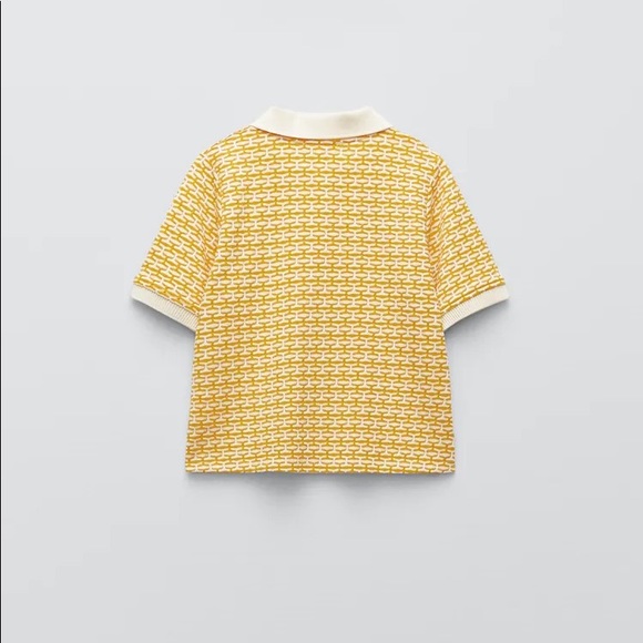 Zara knit polo shirt - Picture 6 of 8